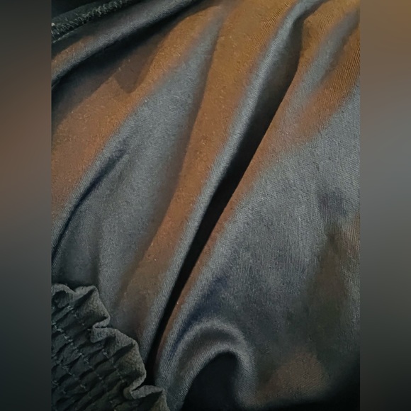 NAVY BLUE DRESS XL OFF THE SHOULDER ADJUSTABLE GUC - Picture 6 of 9